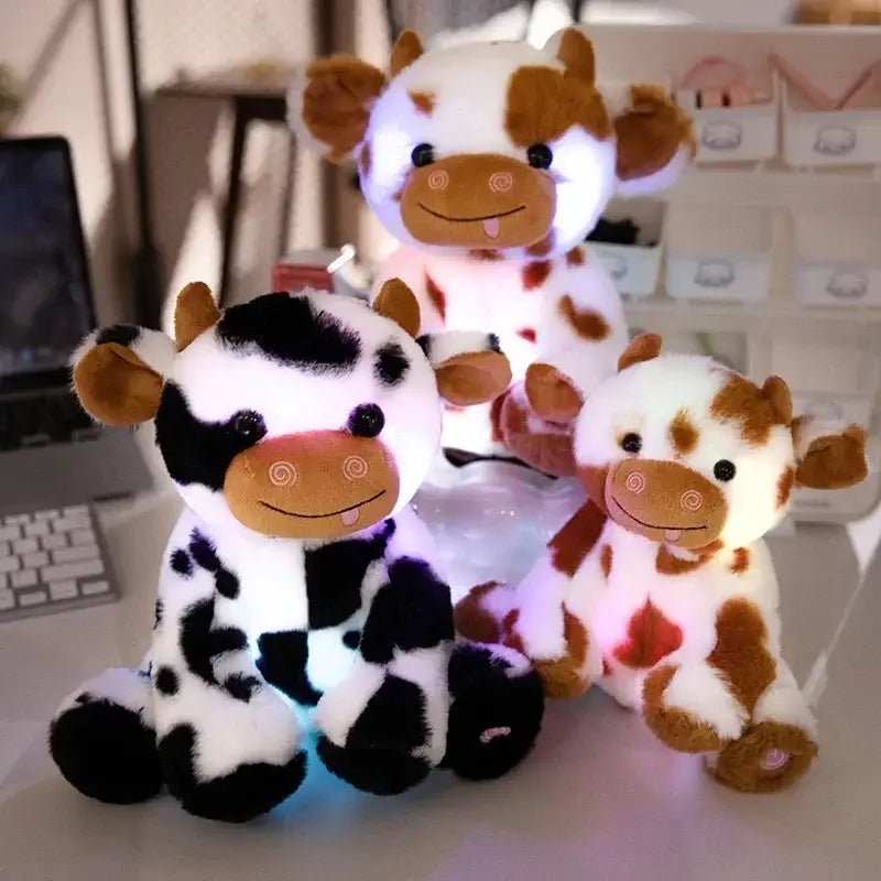peluche vache bebe
