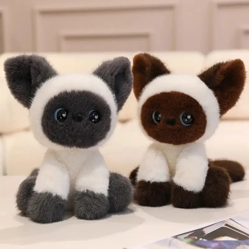 chat peluche bebe