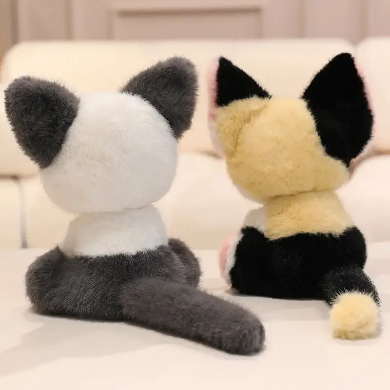 chat peluche bebe