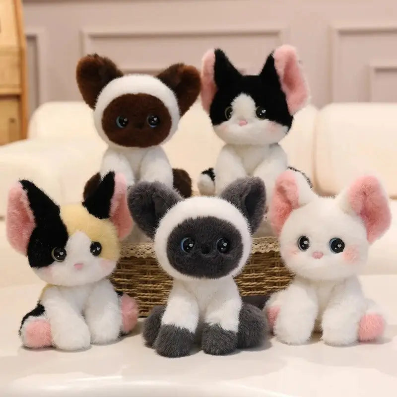 chat peluche bebe