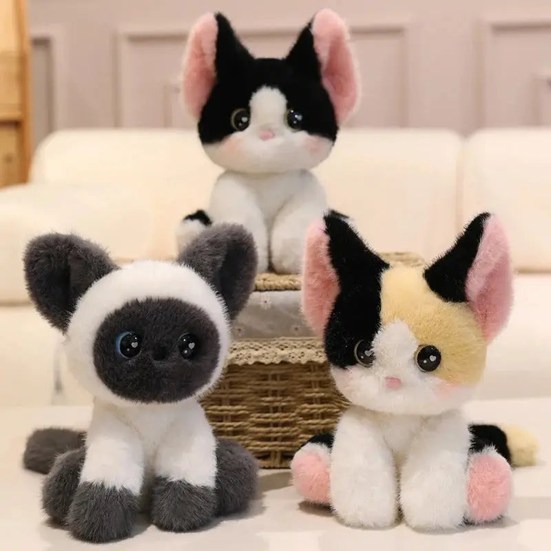 chat peluche bebe