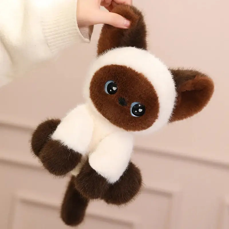 chat peluche bebe