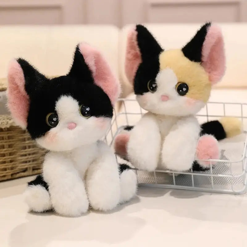 chat peluche bebe