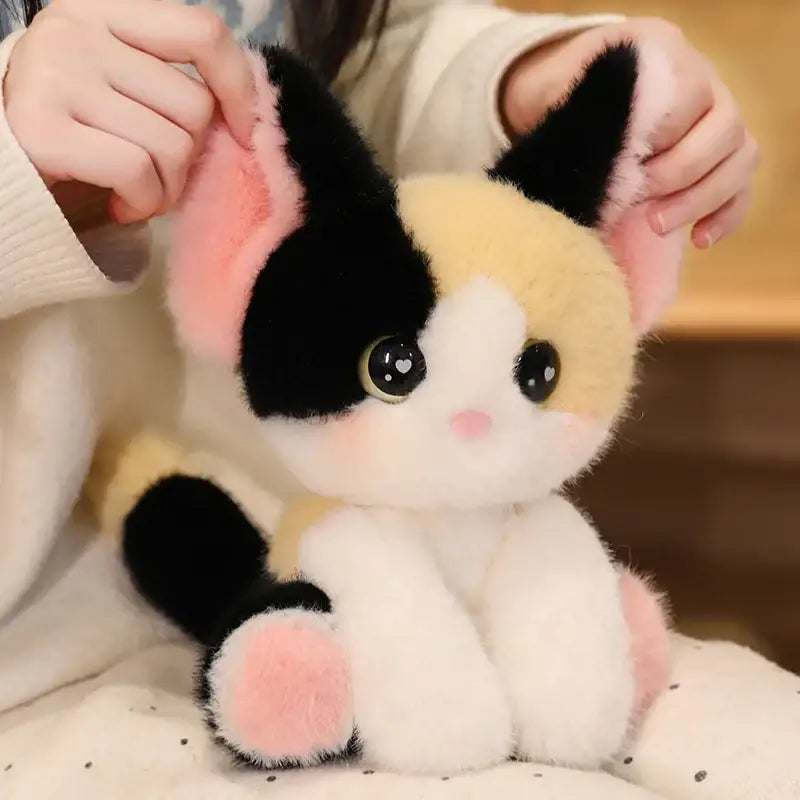 chat peluche bebe