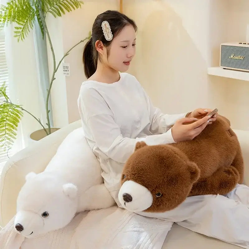 ours peluche grand