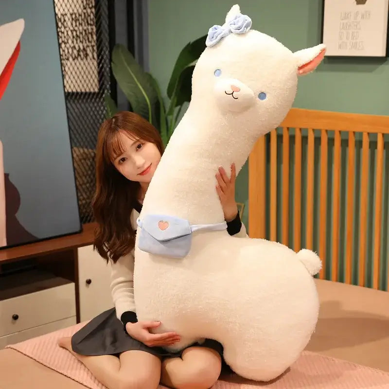 peluche lapaga blanc