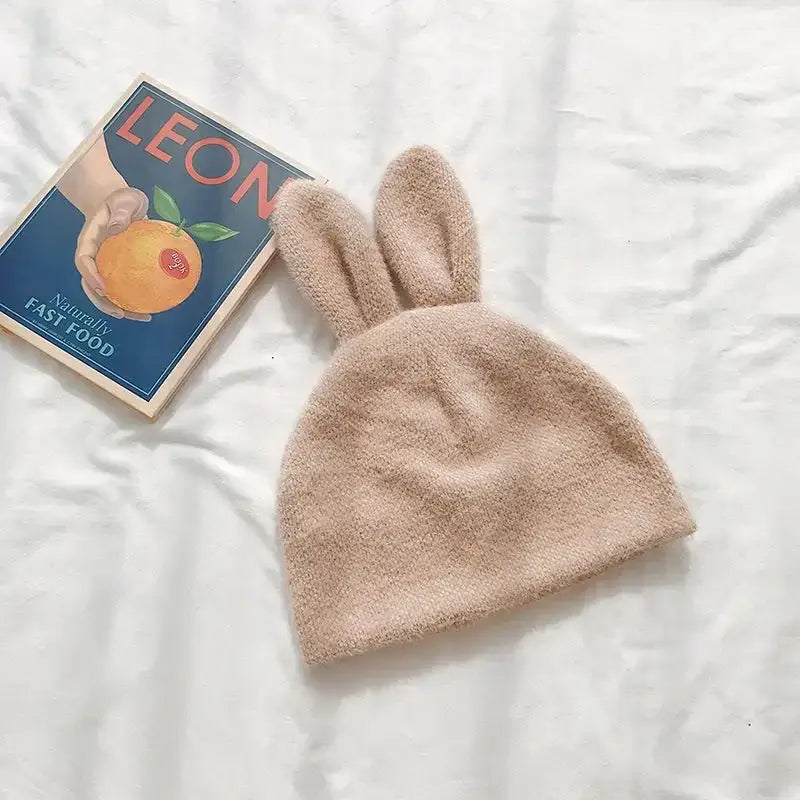 bonnet lapin - Brun Clair