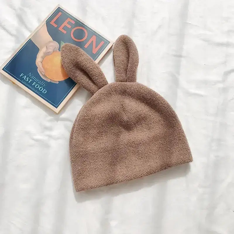 bonnet lapin - Brun Foncé