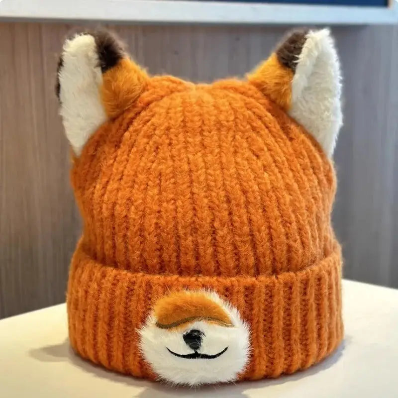 bonnet renard - Orange