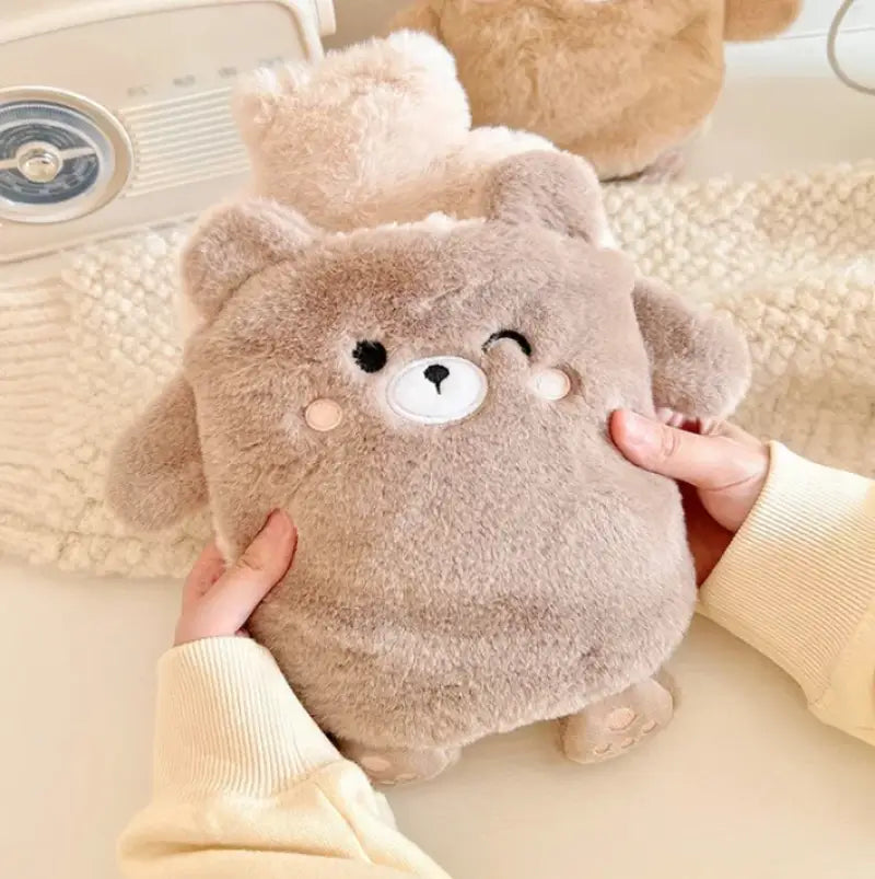 bouillotte peluche ours