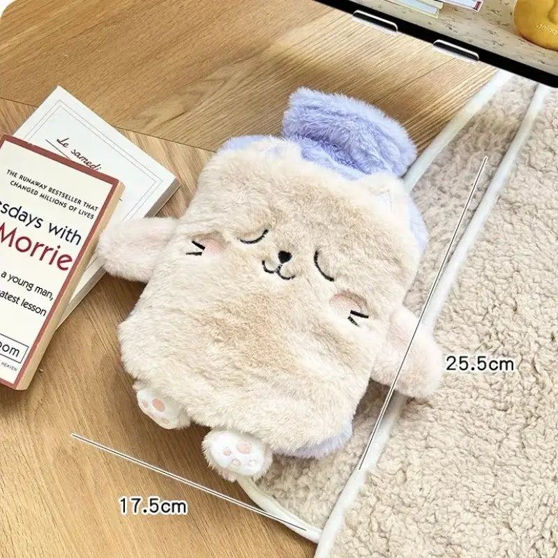 bouillotte peluche loutre - 25cm - 750ml