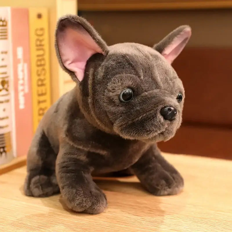 bouledogue peluche - Brun