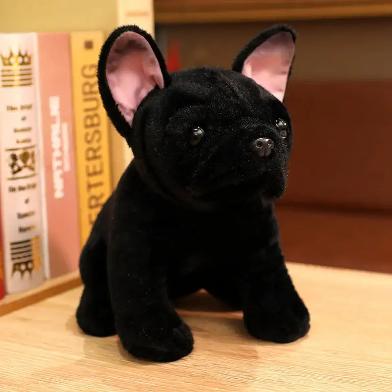 bouledogue peluche - Noir