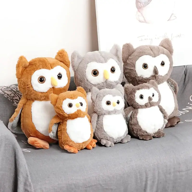 grande peluche hibou