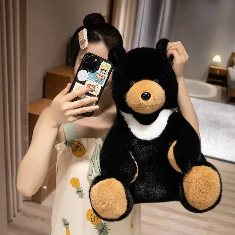 ours en peluche noir