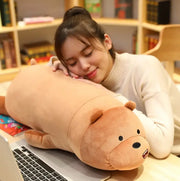 peluche geante ours brun