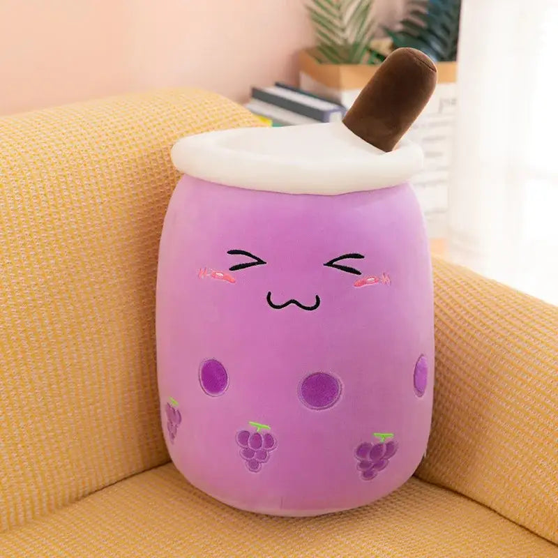 bubble tea peluche - Violet / 20cm