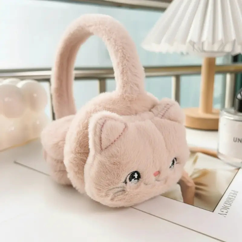 cache oreille chat - Rose Clair