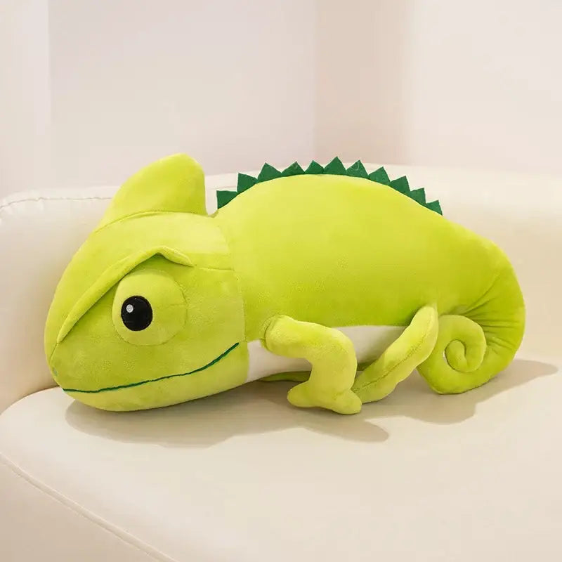 cameleon en peluche