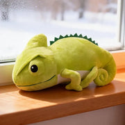 cameleon en peluche
