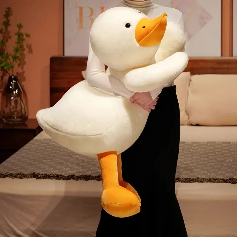 canard en peluche geant - 50cm