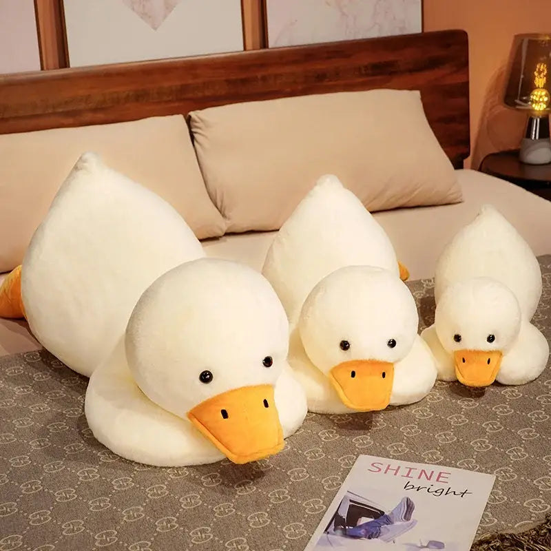 canard en peluche geant