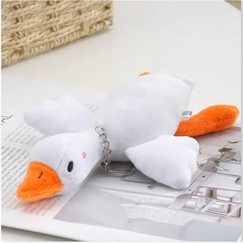 canard porte clé - Blanc