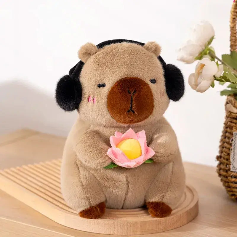 capybara bebe peluche Brun Clair