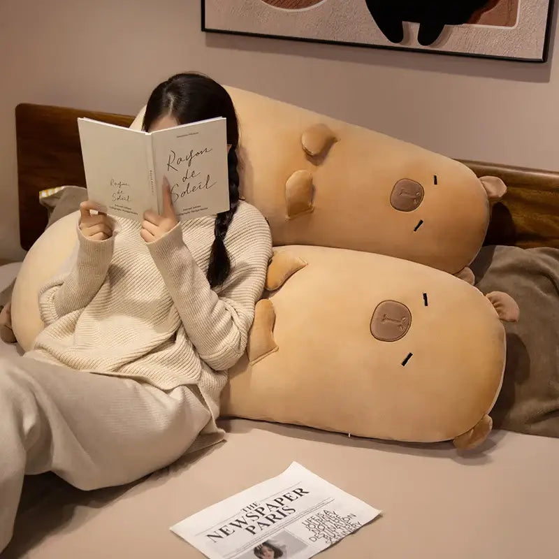 capybara geant peluche