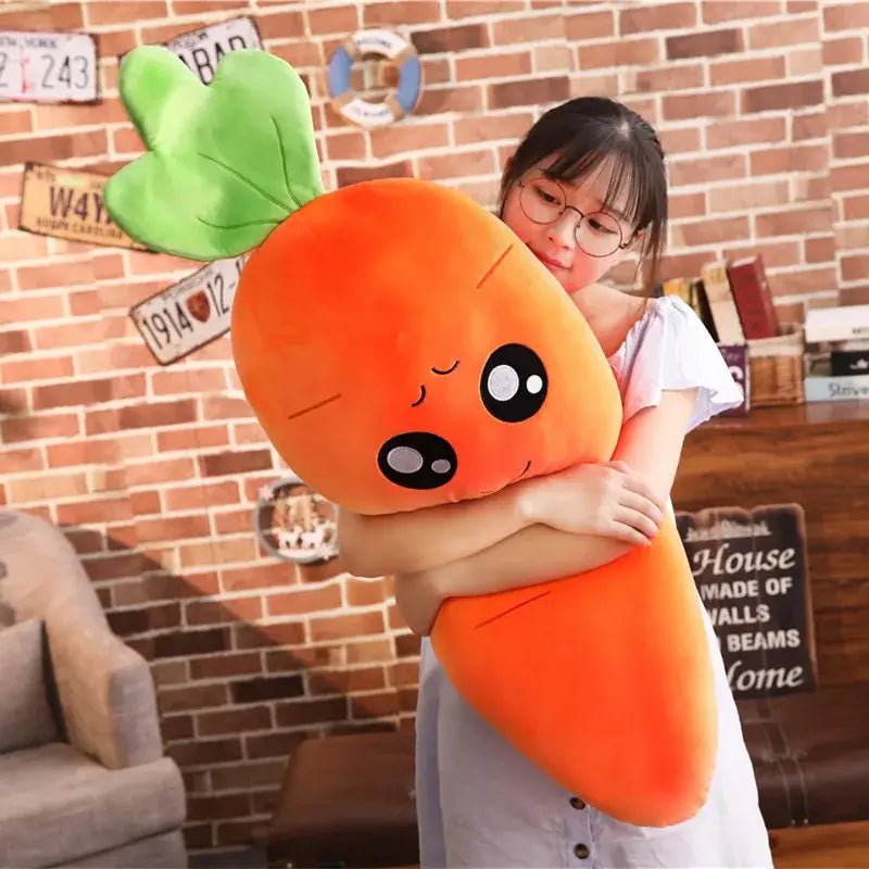carotte en peluche