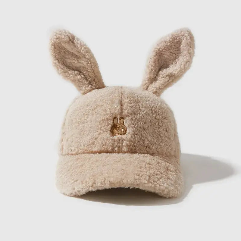 casquette lapin - Brun Clair