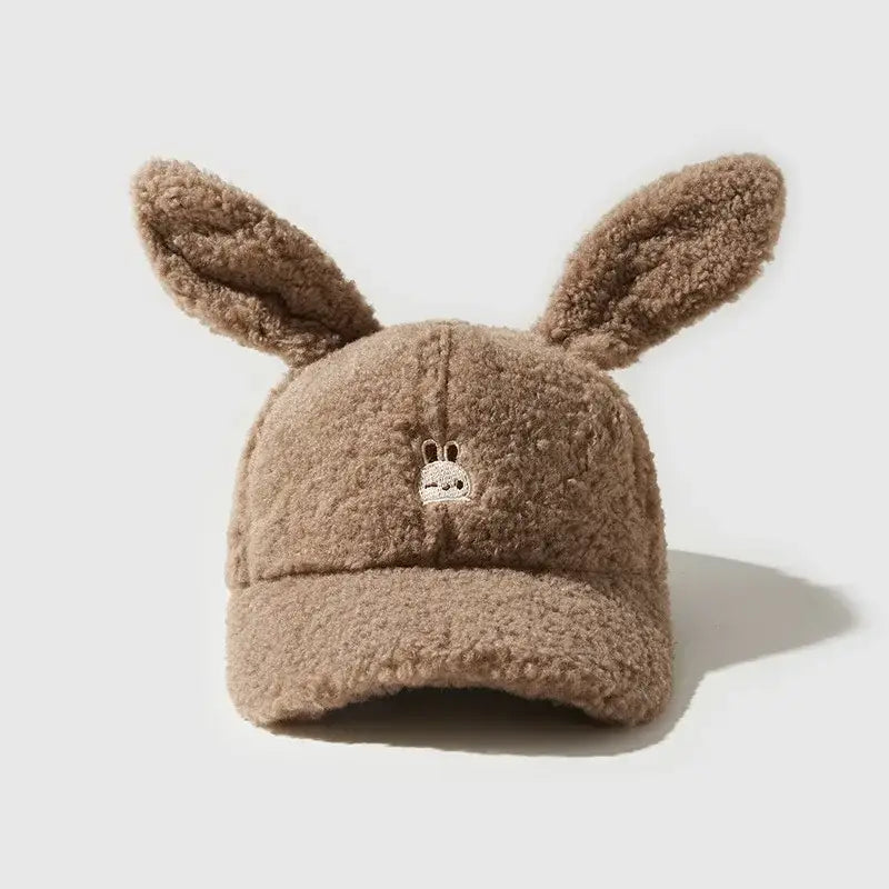 casquette lapin - Brun Foncé