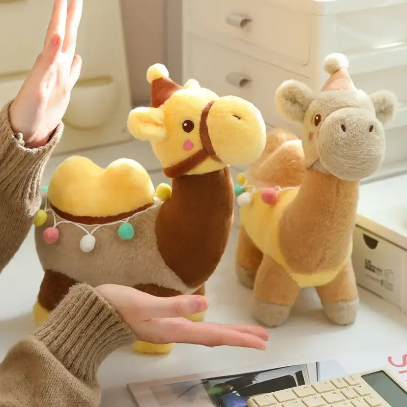 chameau peluche