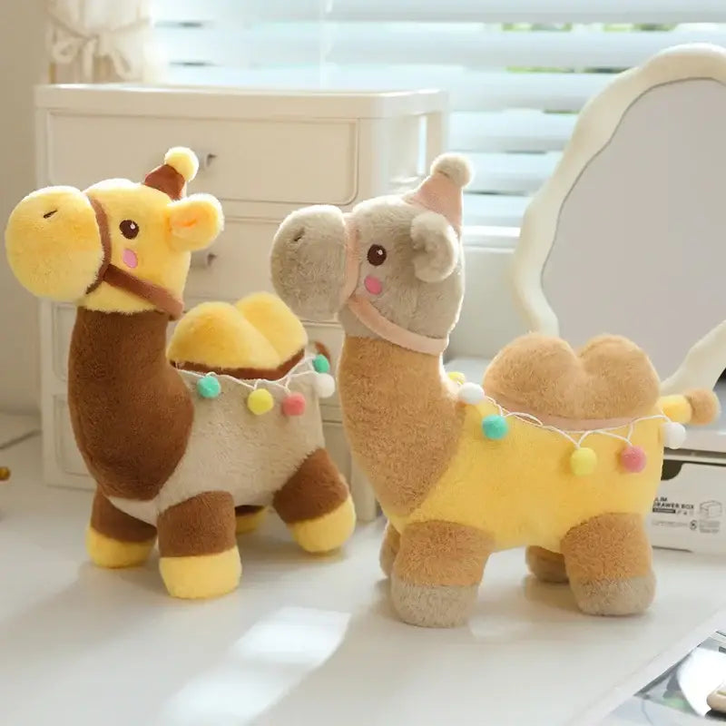 chameau peluche