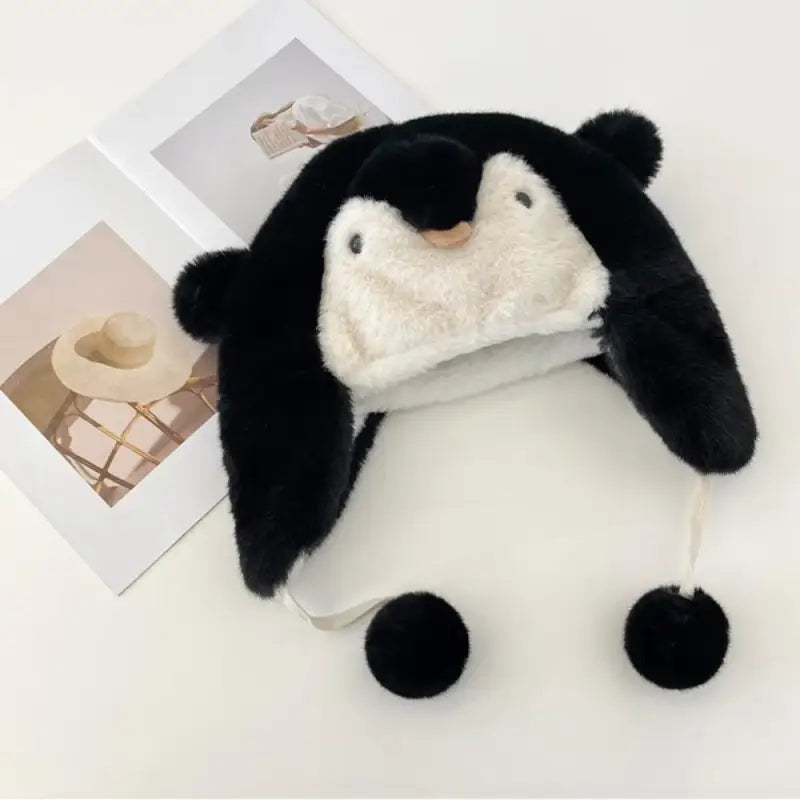 chapeau pingouin - Noir