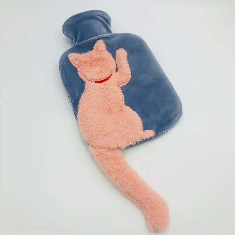 bouillotte chat - Bleu