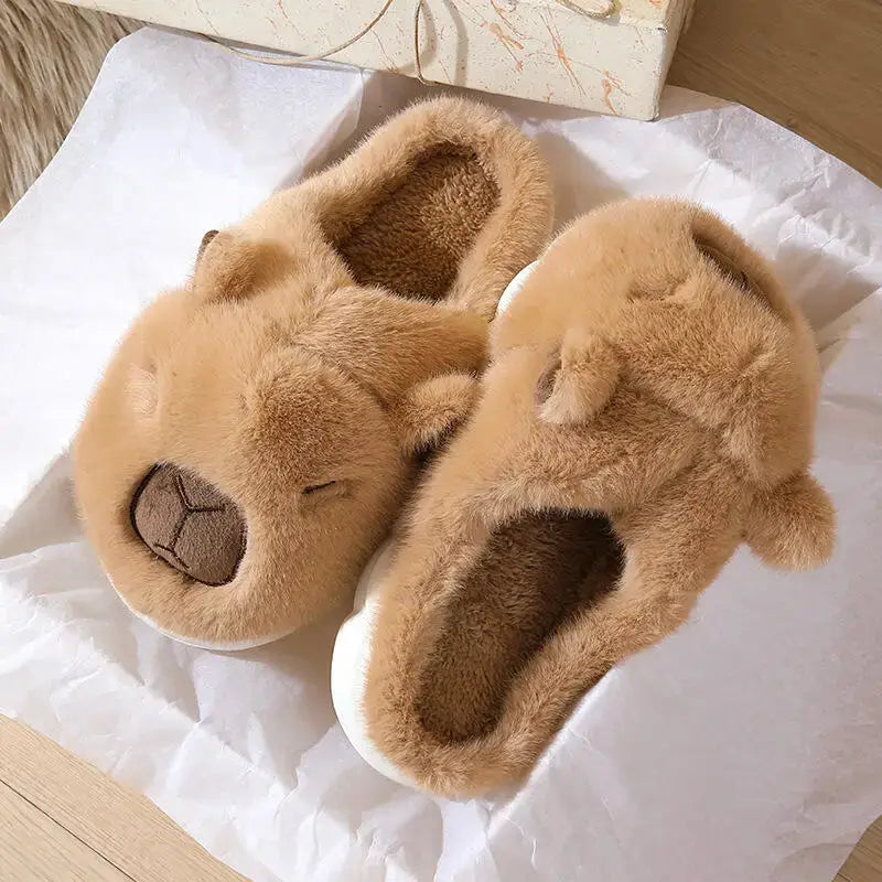chausson capybara - Brun Foncé / 36-37