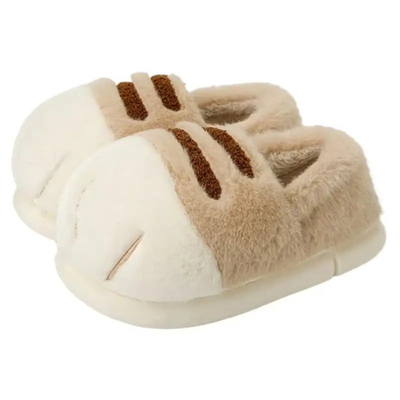 chausson chat - Brun Clair / 36-37