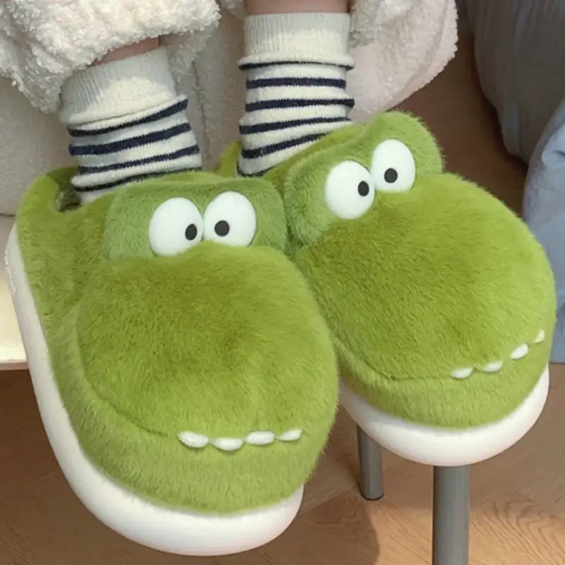 chausson crocodile - Vert Clair / 36-37
