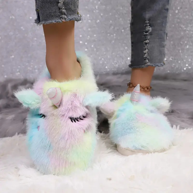 chausson en licorne - Vert / 36