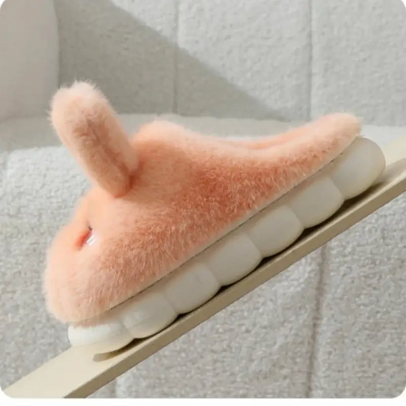 chausson femme lapin