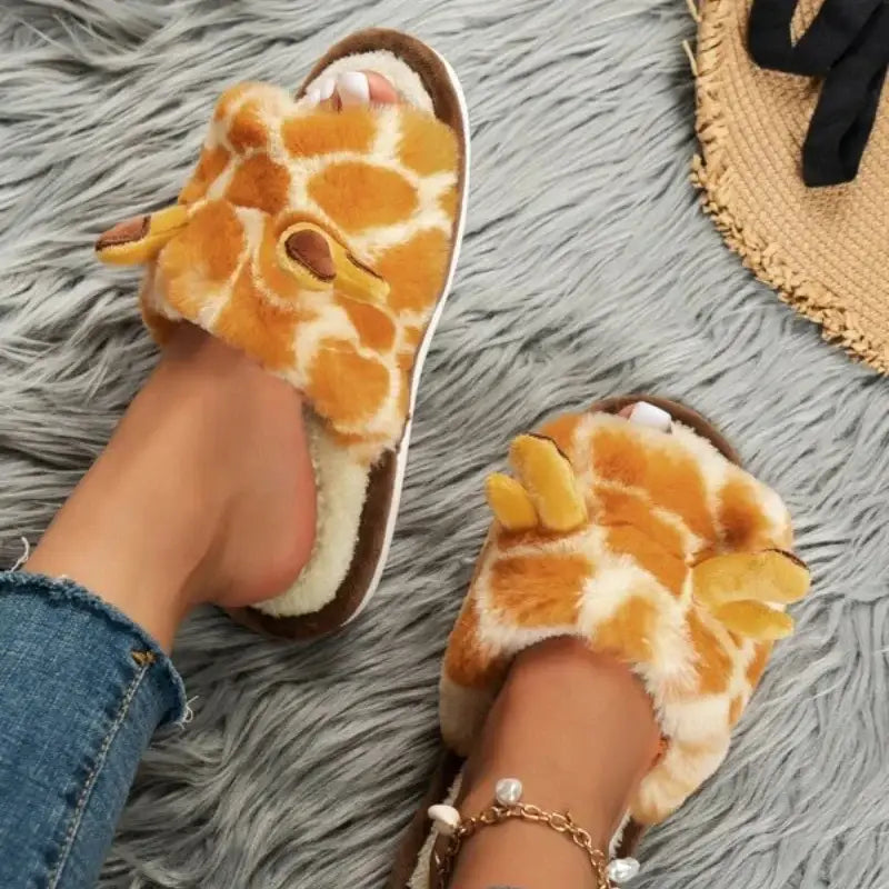 chausson girafe
