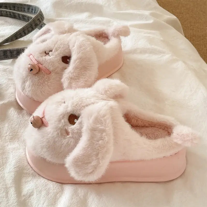 chausson lapin adulte - Rose / 36