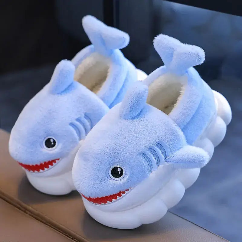 chausson requin enfant - Bleu Ciel / 24