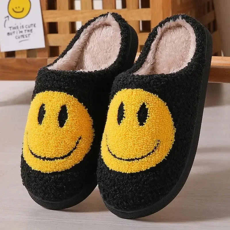 chausson smiley - Noir / 36-37