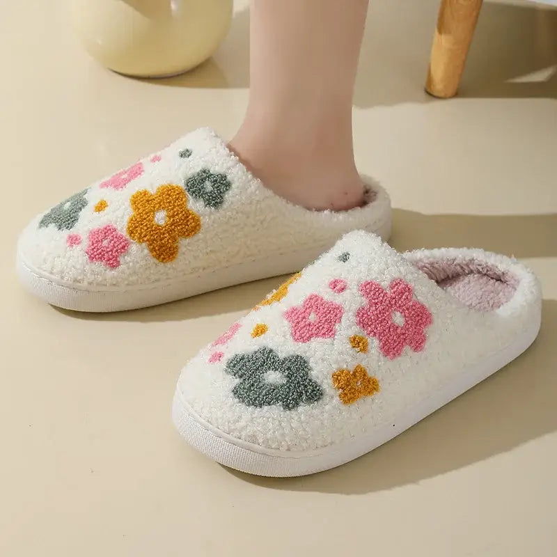 chausson fleur