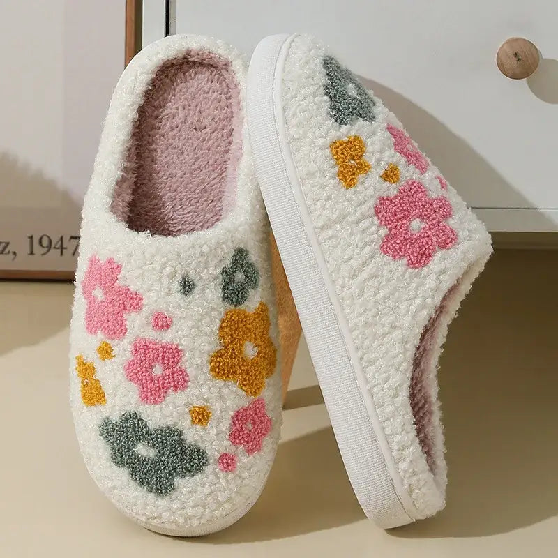 chausson fleur