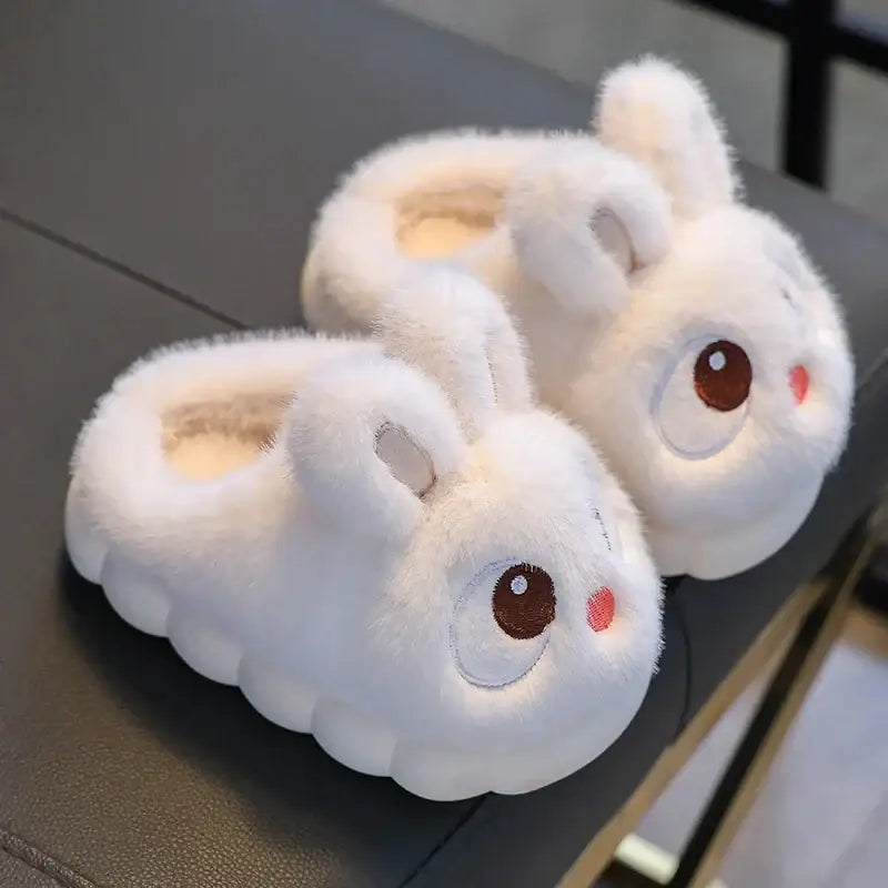 chausson lapin bebe - Blanc / 24-25