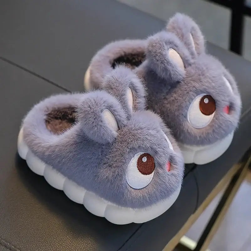 chausson lapin bebe - Gris / 24-25