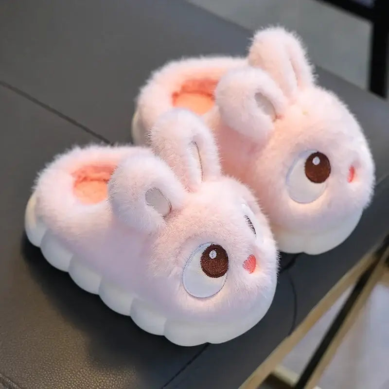 chausson lapin bebe - Rose / 24-25